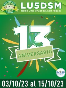 13 AÑOS EN EL AIRE Y CAPACITANDO